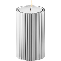Georg jensen lysestager bernadotte Georg Jensen Bernadotte Steel Fyrfadsstage 8cm