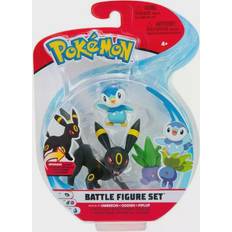 Character Pokémon Battle 3 Figure Pack Piplup Oddish Umbreon