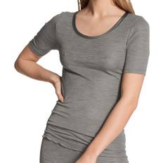 True Confidence Shirt Short Sleeve - Platin Melé