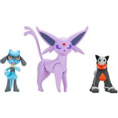 Character Pokémon Battle 3 Figure Pack Riolu Houndour Espeon