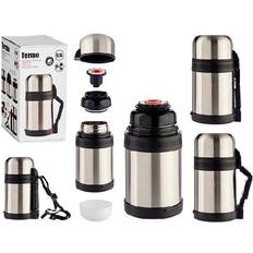 Noir Thermos BigBuy Home - Thermos 0.8L