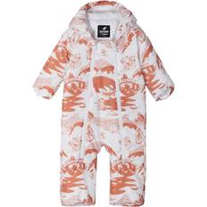 Moomin flyverdragt Reima Knytte Moomin Winter Snowsuit - Red Brown (510358M-2861)