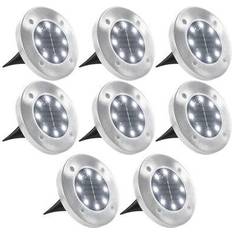 vidaXL Solar Bedlampe 13cm