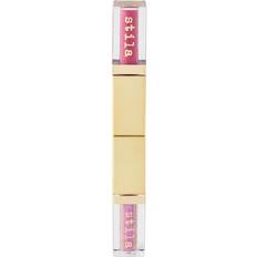 Stila Double Dip Suede Shade & Glitter & Glow Liquid Eye Shadows Pink Martini