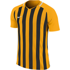 Nike Striped Division III Short Sleeve Jersey - Maglia Maniche Corte, Universita 'Oro/Nero/Bianco/Bianco