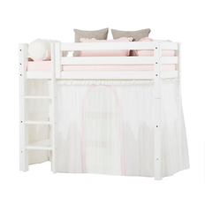 HoppeKids Winter Wonderland Curtain for Midhigh Bed with Tulle 27.6x63"