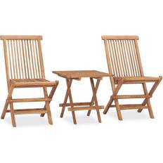 vidaXL 315455 Essgruppe, 1 Tisch einschl. 2 Stühle
