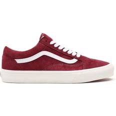 Vans Pig Suede Old Skool - Pomegranate/Snow White