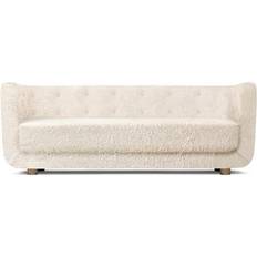 Audo Copenhagen Vilhelm Lambskin Sofa 217cm 3-Sitzer