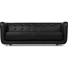 Nevada sofa Audo Copenhagen Vilhelm Nevada Black 0500S Sofa 221cm