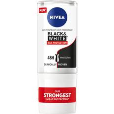 Nivea Dam Deodoranter Nivea Black & White Max Protect 48H Deo Roll-on 50ml