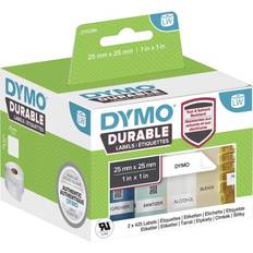 Etiketter Dymo Durable Labels 2.5x2.5cm