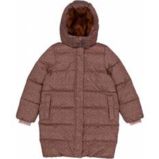 Wheat Yrsa Puffer Coat - Powder Plum Dots (7458e-913-2449)