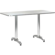 Aluminum Garden Table vidaXL 48717 120x60cm