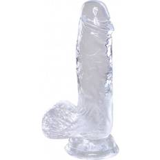 Pipedream King Cock Clear 5" Cock with Balls