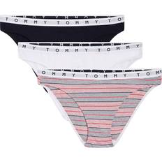 Tommy Hilfiger Essentials Bikini Briefs 3-pack - White/Navy