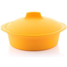 Orange Microwave Kitchenware InnovaGoods Multifunctional Steamer Microwave Kitchenware 11cm