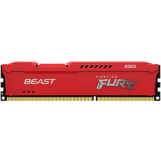 Kingston DDR3 Memorie RAM Kingston Fury Beast Red DDR3 1866MHz 4GB (KF318C10BR/4)