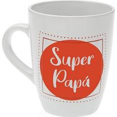 BigBuy Home Super Papá Mugg