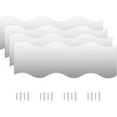 Transparent Mirrors vidaXL - Wall Mirror 60x18.5cm 4pcs