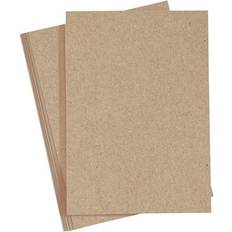 Beige Paper Creativ Company Cardboard Natural A4 220g 10 sheets