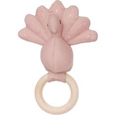 Cam Cam Copenhagen Rattle Peacock Dusty Rose