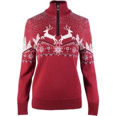 Dale of Norway Christmas Women's Sweater - Red/Off White/Navy