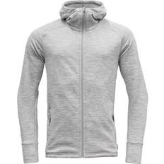 Devold Nibba Merino Jkt Hood Women - Grey Melange