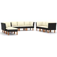 vidaXL 3059748 Loungeset, Bord inkl. 8 Soffor