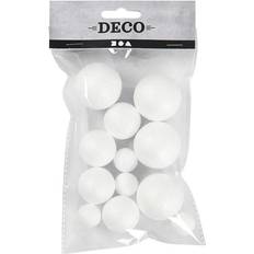 Light ball of Styrofoam 20+30+40 mm 12pcs