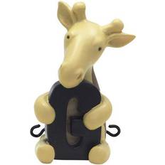 Baby Fødselsdagstog Kids by Friis Birthday Trains Giraffe G Letter Beige/Black