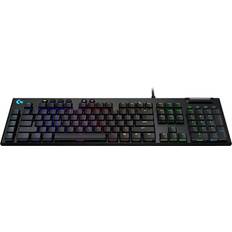 Logitech G815 Clavier Rétroéclairé USB QWERTZ Allemand GL Linear Noir