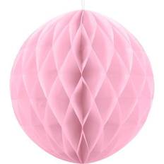 Honeycomb Balls PartyDeco Honeycombs Light Pink