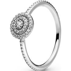 Gioielli Pandora Elegant Sparkle Ring - Silver/Transparent