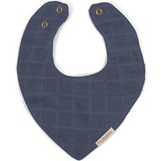 GOTS (Global Organic Textile Standard) Savlesmække Filibabba Muslin Bib Muddly Blue