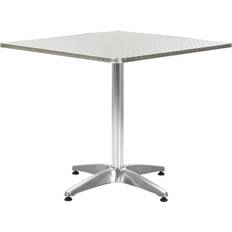 Aluminium Outdoor Bistro Tables Garden & Outdoor Furniture vidaXL 48716 80x80cm