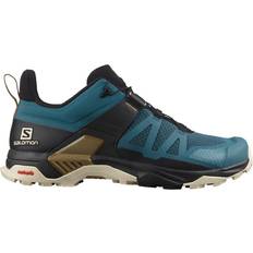 Fast Lacing System Walking Shoes Salomon X Ultra 4 M - Mallard Blue/Bleached Sand/Bronze Brown