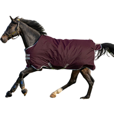 Coperte per Cavalli Horseware Coperta da turnout Amigo Hero in ripstop con fodera in pile, 50g, Fig/Fig