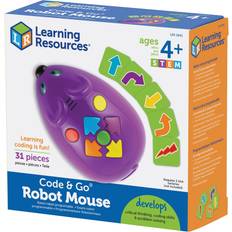 Métal Jouets Interactifs Learning Resources Code & Go Robot Mouse