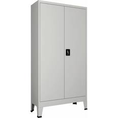 Steel Storage Cabinets vidaXL - Storage Cabinet 35.4x70.9"