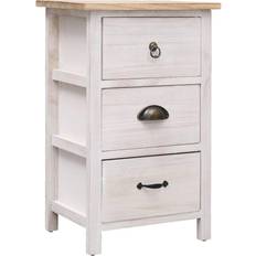 vidaXL 284076 Bedside Table 25x35cm