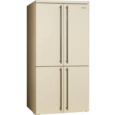 Fransk dörr - Fristående kylfrysar - Is- & Vattendispenser Smeg FQ60CPO5 Beige