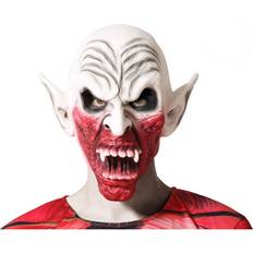 Wit Hoofdmaskers Th3 Party Halloween verkleed masker Ork/Zombie/Fantasy wit/bloed volwassenen Latex