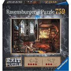 Ravensburger 759 puzzle Ravensburger Exit Puzzle in the Dragon Lab 759 Bitar