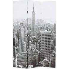 Holz Raumteiler vidaXL New York during the Day Raumteiler 120x170cm