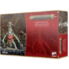 Board Games Games Workshop Warhammer Age of Sigmar Orruk Warclans Breaka Boss on Mirebrute Troggoth