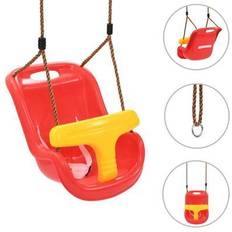 vidaXL Baby Swing with Safety Belt PP