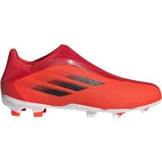 Kinderschuhe Adidas Junior X Speedflow.3 Laceless FG - Red/Core Black/Solar Red