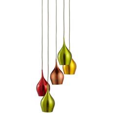 Searchlight Vibrant Pendant Lamp 31cm