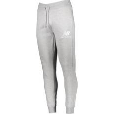 New Balance Essential Stack Logo Slim Sweatpant Unisex - Athletic grey